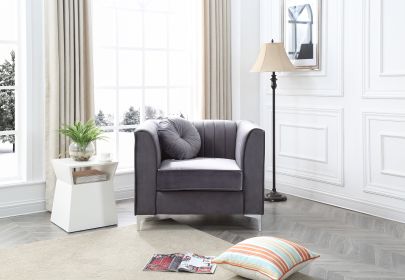 Glory Furniture Delray G790A-C Chair , GRAY