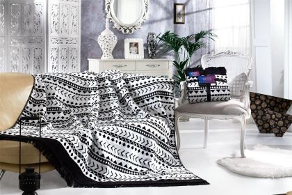 Aksu Silver Collection Double Cotton Blanket 180x220 Erica