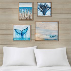 4-piece Framed Canvas Wall Art Set