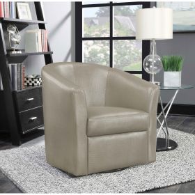 Champagne Swivel Armchair