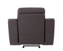 Global United Reclining Modern Leather Air Upholstered Chair