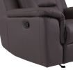 Global United Reclining Modern Leather Air Upholstered Chair