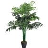 Indoor Outdoor Decorative Accessories Artificial Areca Palm Decorative Silk Tree