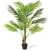 Indoor Outdoor Decorative Accessories Artificial Areca Palm Decorative Silk Tree