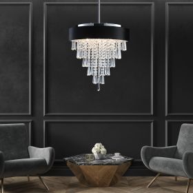 Modern Crystal Chandelier for Living-Room Round Cristal Lamp Luxury Home Decor Light Fixture (Color: as Pic)