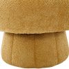 360 Degree Swivel Cuddle Barrel Accent Chairs, Round Armchairs with Wide Upholstered, Fluffy Fabric Chair for Living Room, Bedroom, Office, Waiting Ro