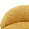 360 Degree Swivel Cuddle Barrel Accent Chairs, Round Armchairs with Wide Upholstered, Fluffy Fabric Chair for Living Room, Bedroom, Office, Waiting Ro