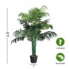 Indoor Outdoor Decorative Accessories Artificial Areca Palm Decorative Silk Tree