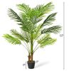 Indoor Outdoor Decorative Accessories Artificial Areca Palm Decorative Silk Tree