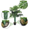 Indoor Outdoor Decorative Accessories Artificial Areca Palm Decorative Silk Tree