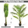 Indoor Outdoor Decorative Accessories Artificial Areca Palm Decorative Silk Tree